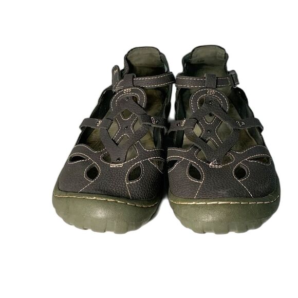 JBU by Jambu Sydney Gray Cutout Memory Foam Comfort Sandal Size 8.5M - Picture 4 of 13